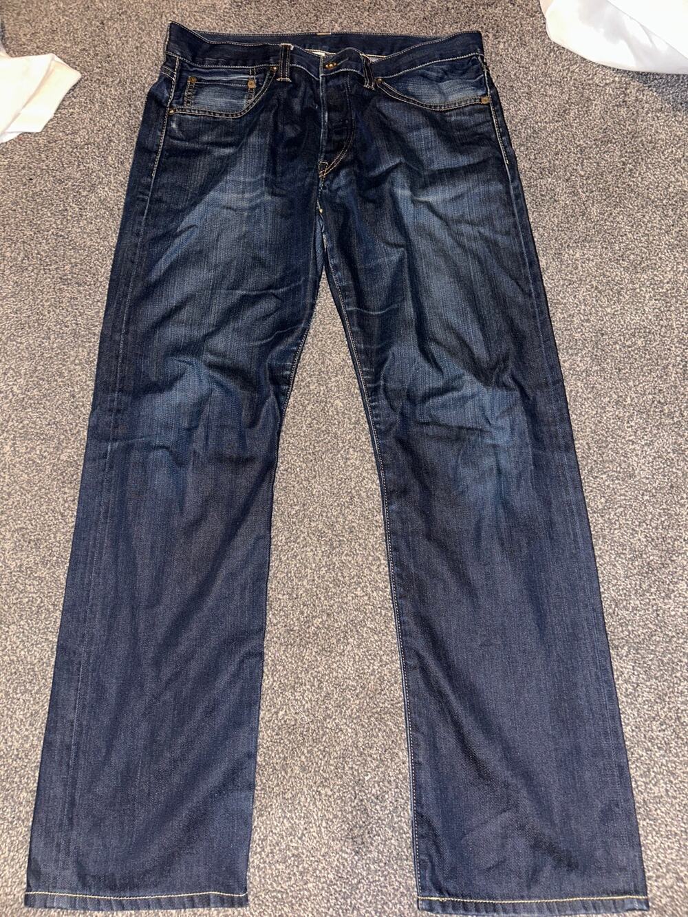 NSF men’s dark washed jeans size 33x34 straight fit